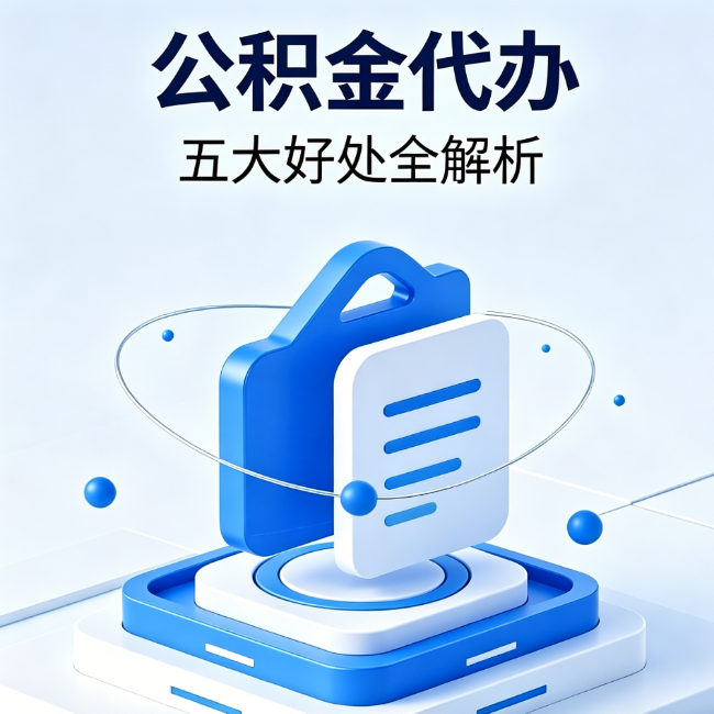白城公积金代办到底值不值？这5大好处让你少走弯路
